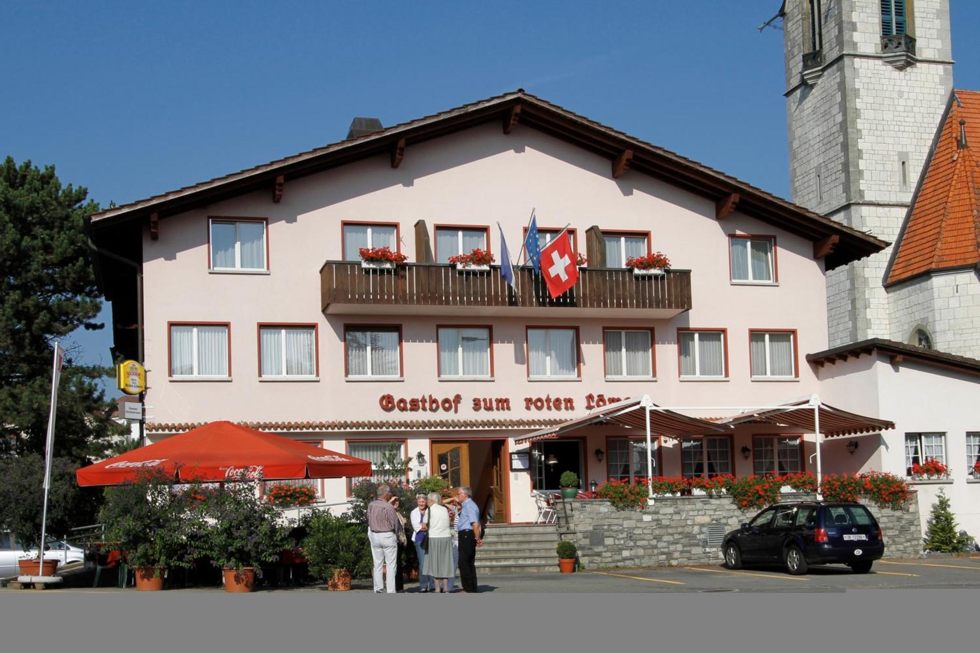 Hotel Zum Roten Loewen Hildisrieden Kültér fotó
